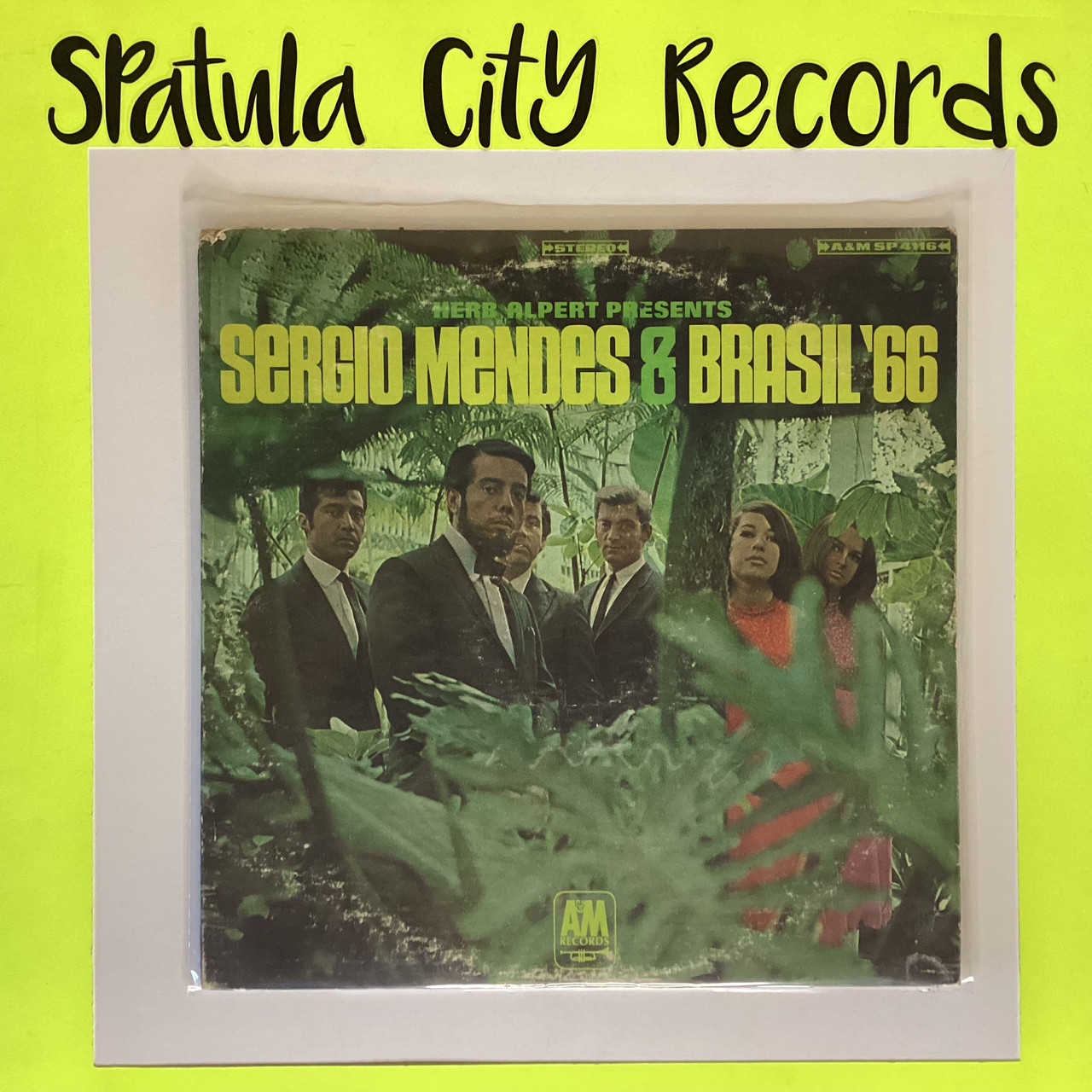 Herb Alpert Presents Sergio Mendes & Brasil '66* ‎– Herb Alpert Presents Sergio Mendes & Brasil '66  - vinyl record album LP
