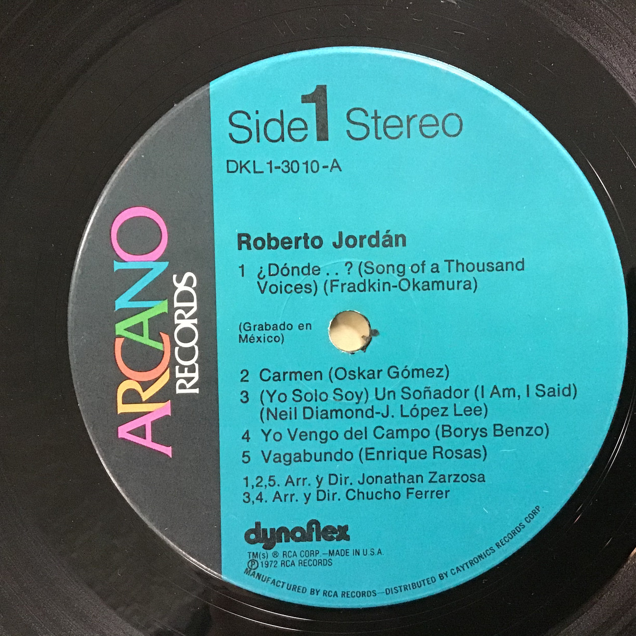 Roberto Jordan - Roberto Jordan - IMPORT - vinyl record LP