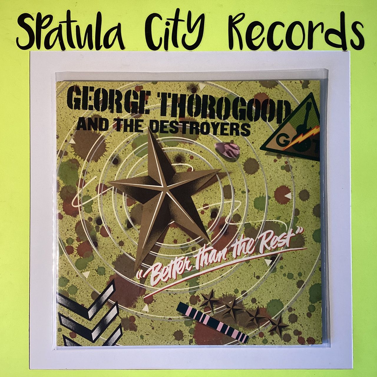 George Thorogood and the Destroyers - Better than the Rest  -  vinyl record album LP