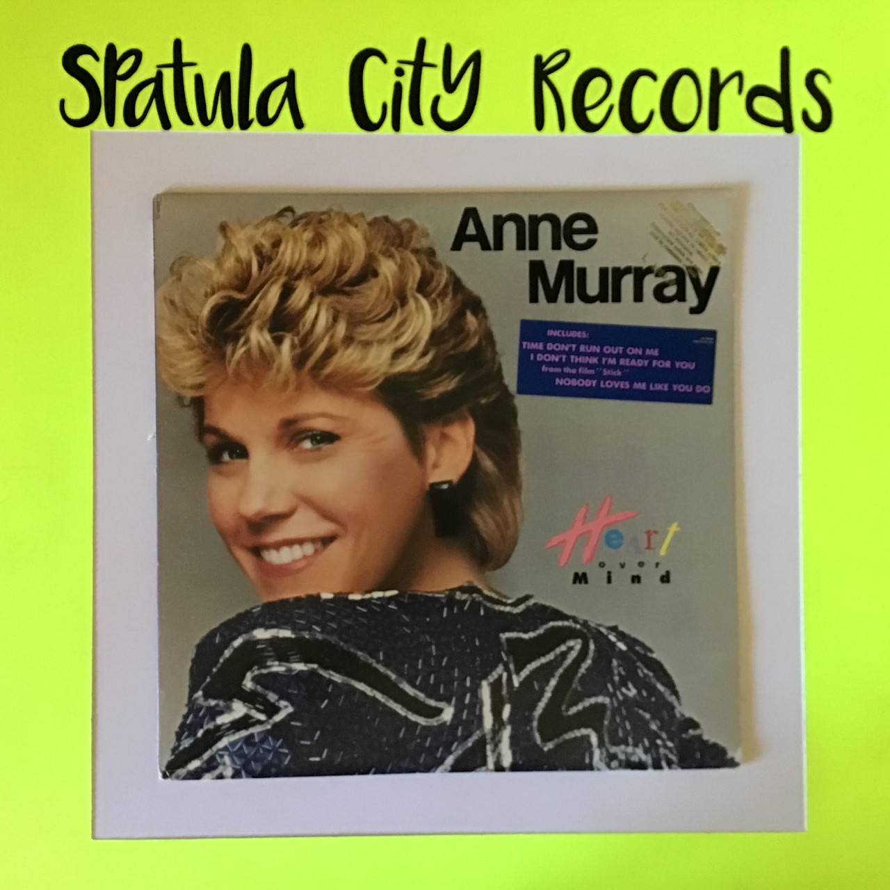 Anne Murray - Heart Over Mind - vinyl record album LP