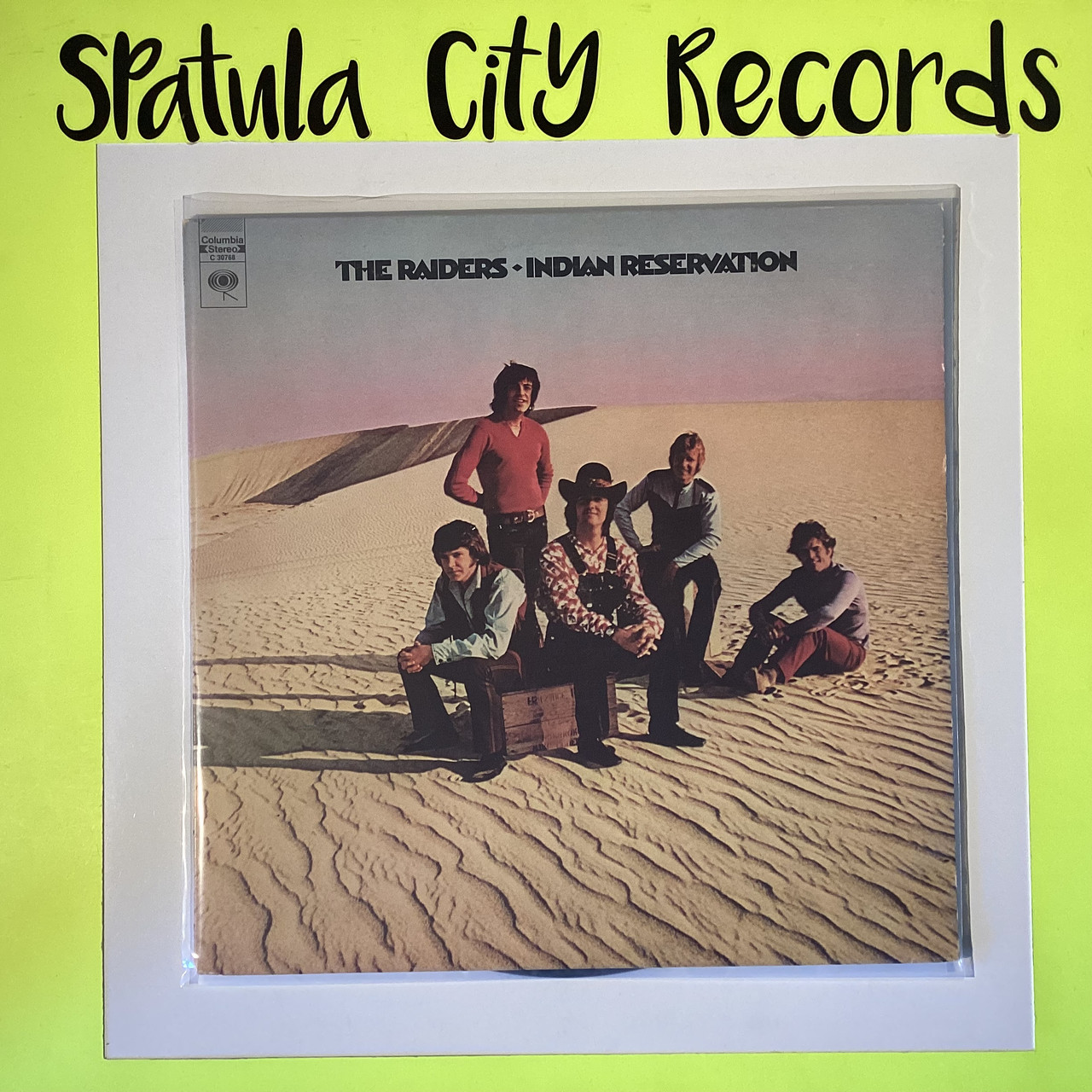 The Raiders - Indian Reservation - vinyl record album LP