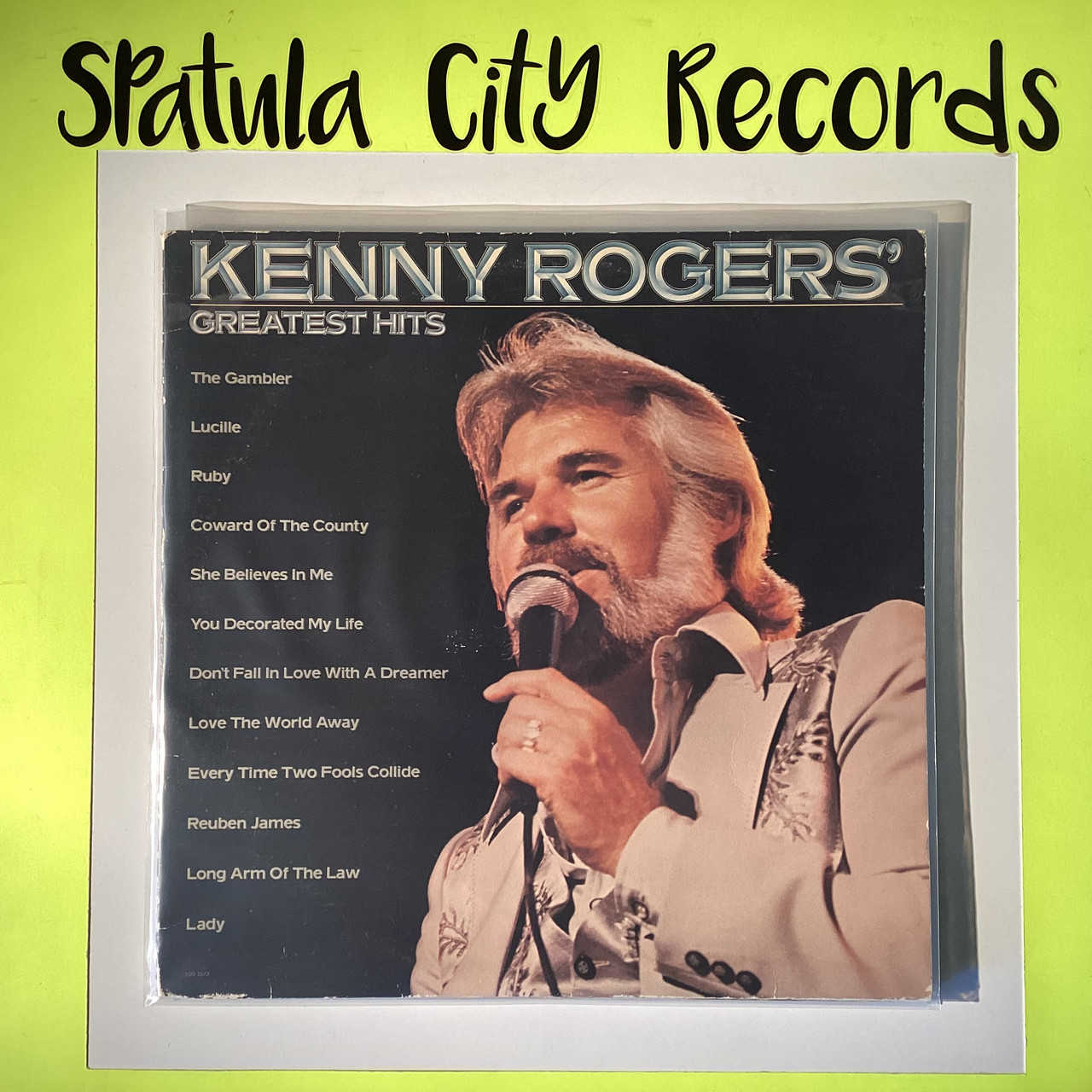 Kenny Rogers - Greatest Hits  - Vinyl Record album LP