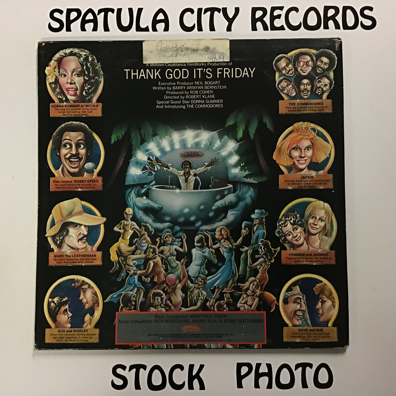 Thank God It's Friday - Soundtrack -  TRIPLE vinyl record LP