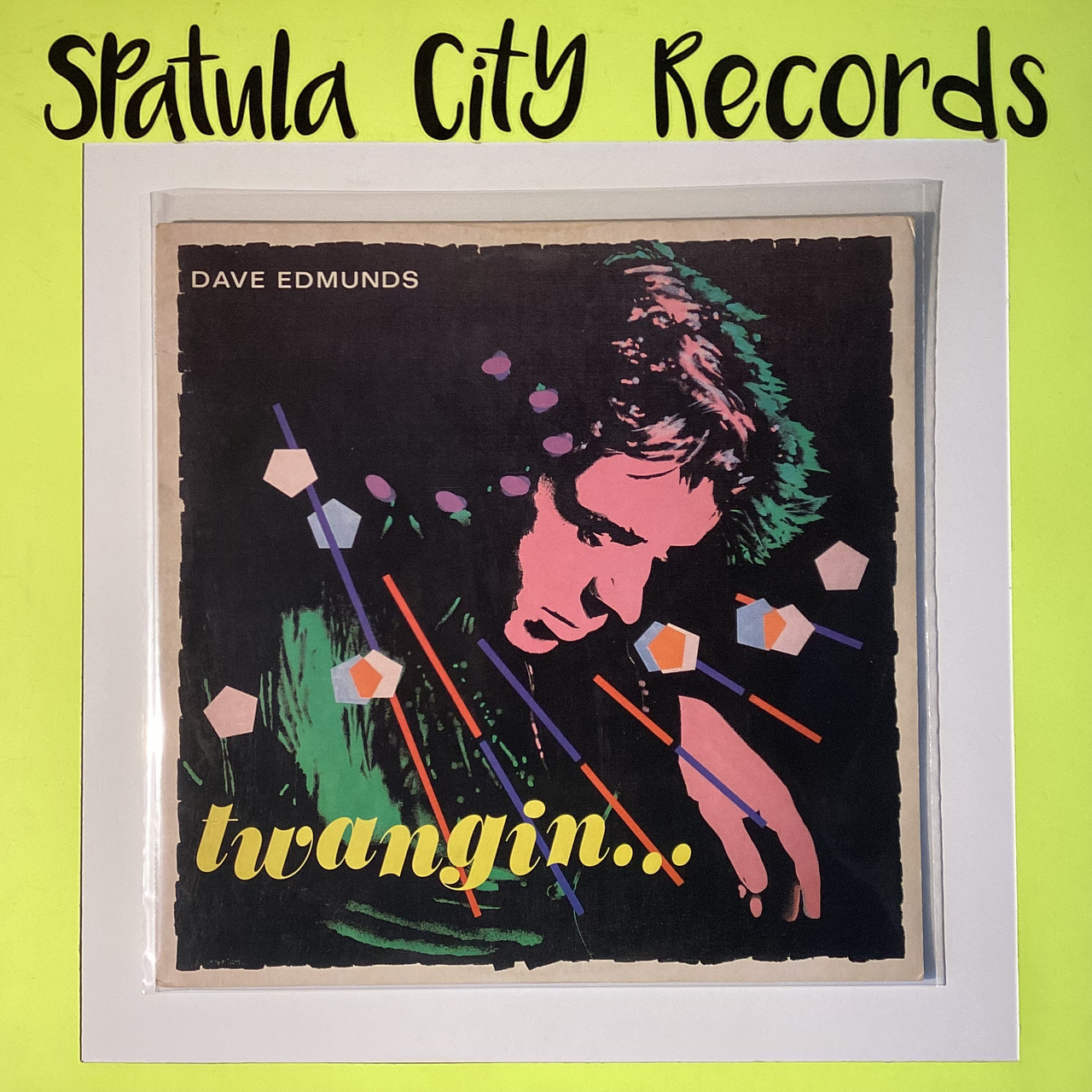 Dave Edmunds - Twangin... - vinyl record album LP