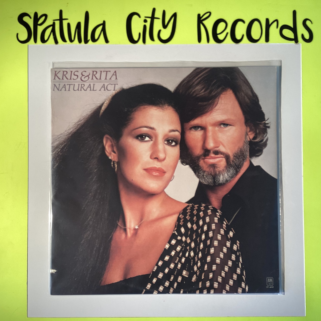 Kris Kristofferson & Rita Coolidge - Natural Act - vinyl record