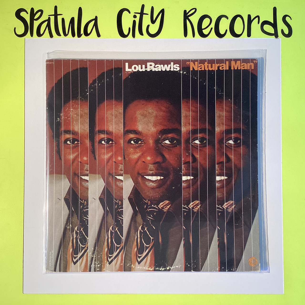 Lou Rawls - Natural Man - vinyl record album LP