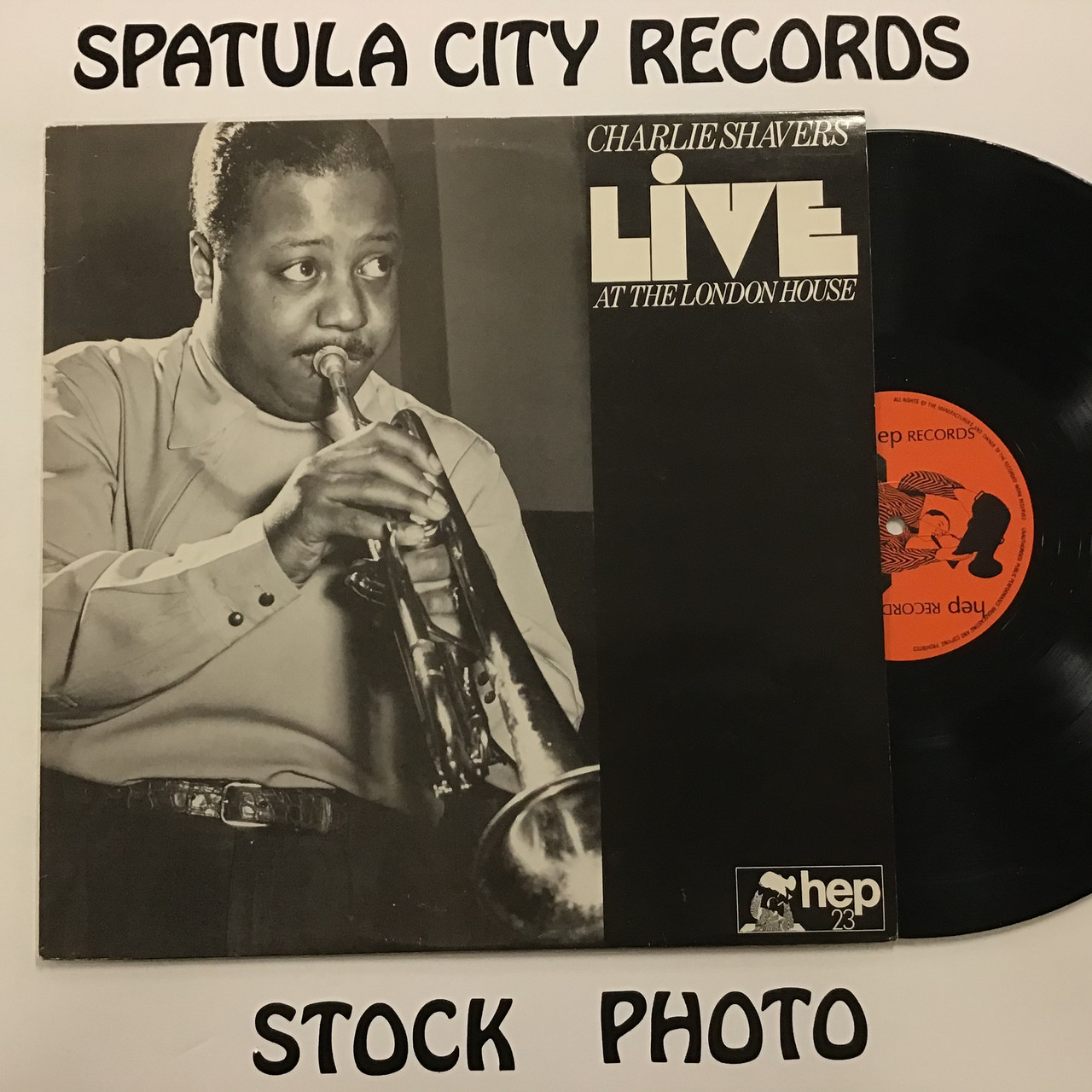 Charlie Shavers - Live at the London House - IMPORT - MONO - vinyl record LP