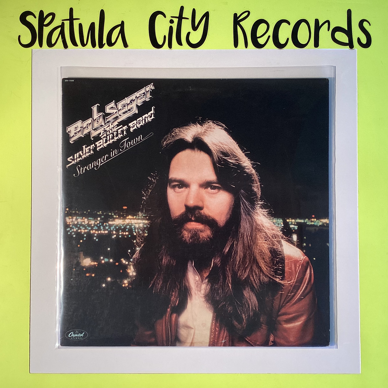 Bob Seger and the Silver Bullet Band - Stranger in Town - vinyl record album LP