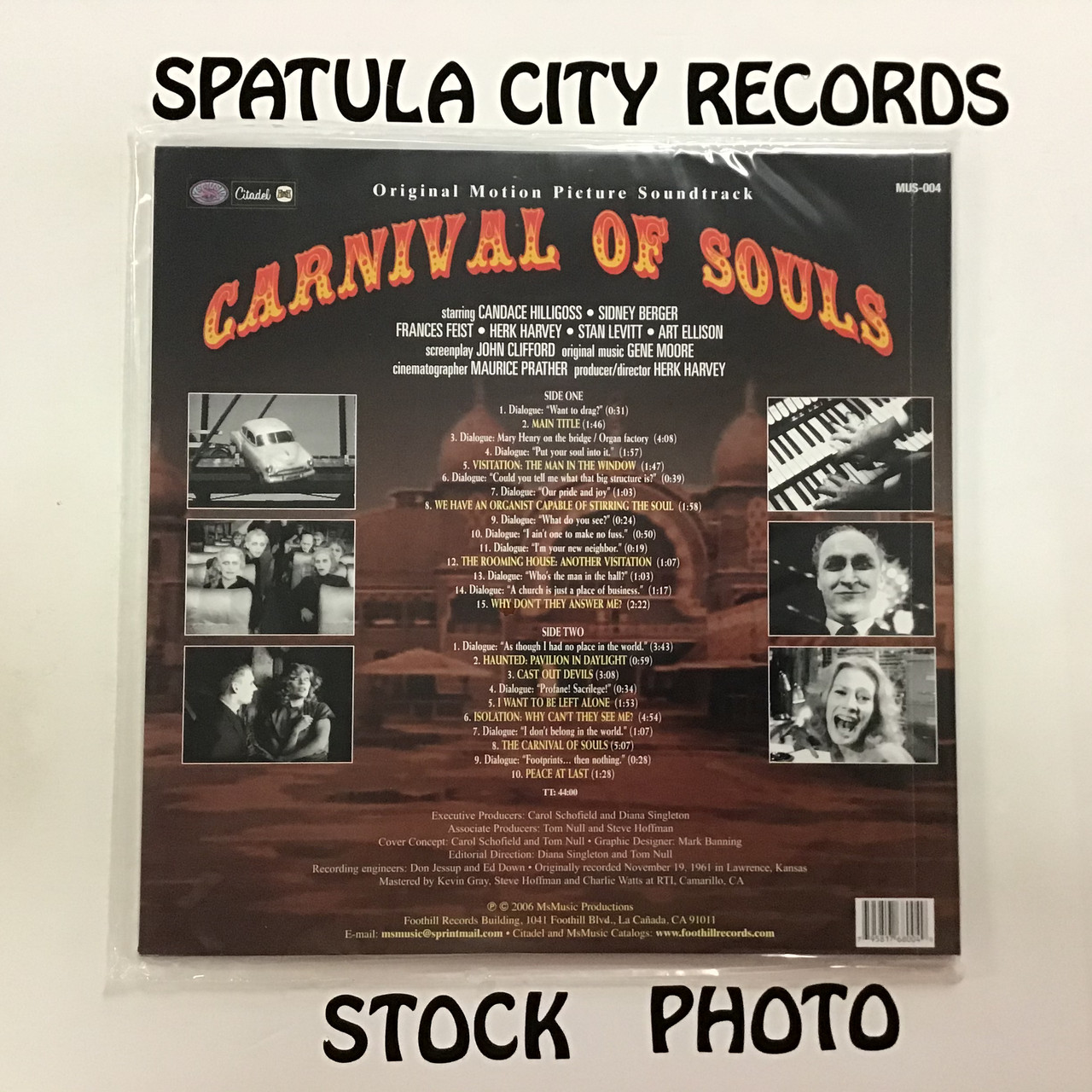 Carnival of Souls - Soundtrack - SEALED - vinyl record album LP