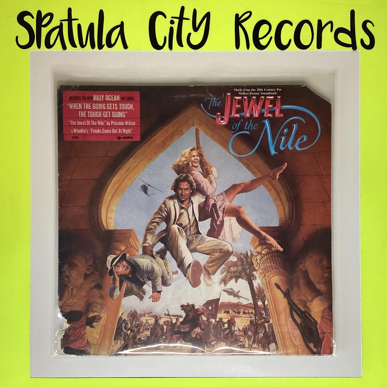 Jewel of the Nile - Music from the Motion Picture - soundtrack - vinyl record LP