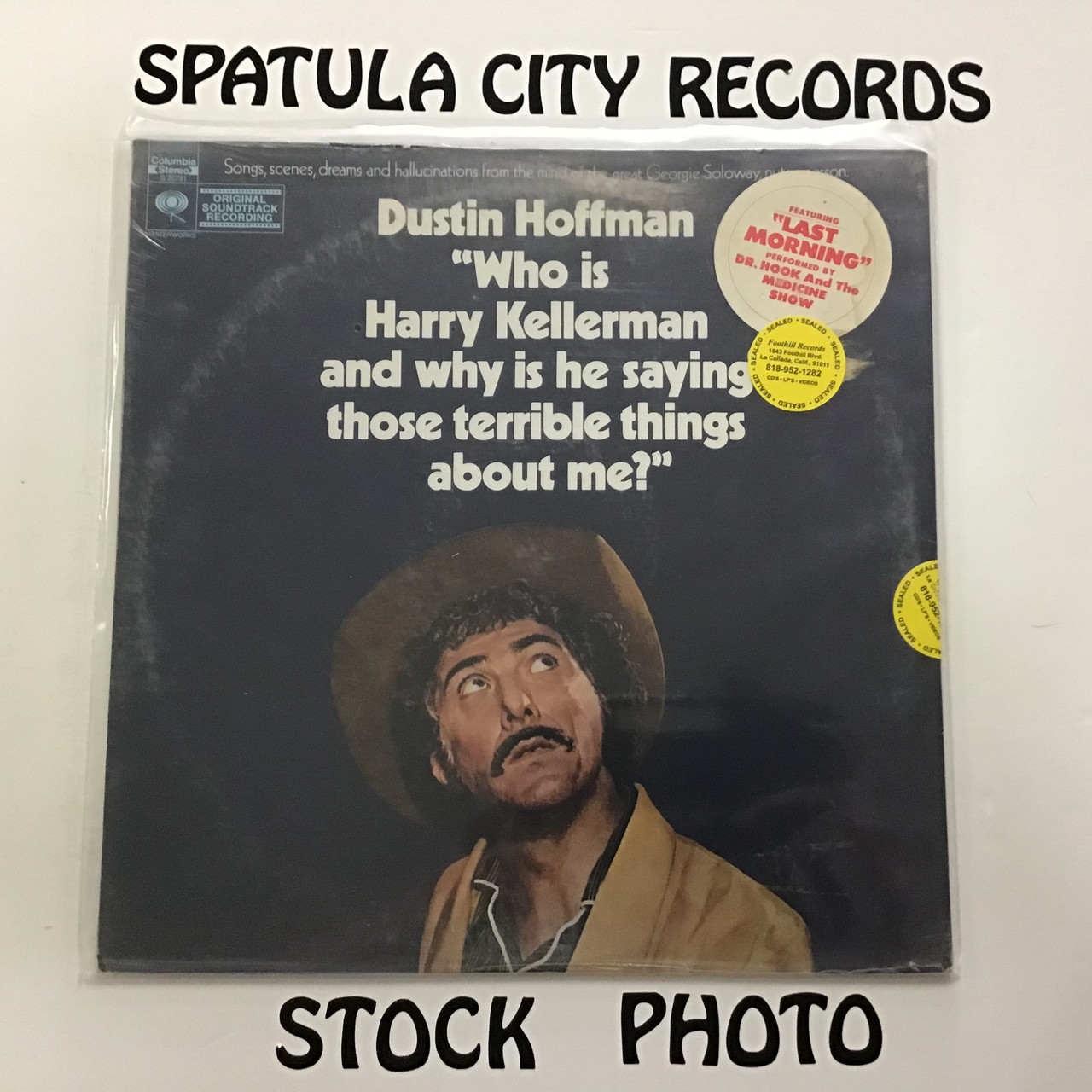 Dustin Hoffman - Who is Harry Kellerman and why is he saying those terrible things about me? - soundtrack - SEALED - vinyl record LP
