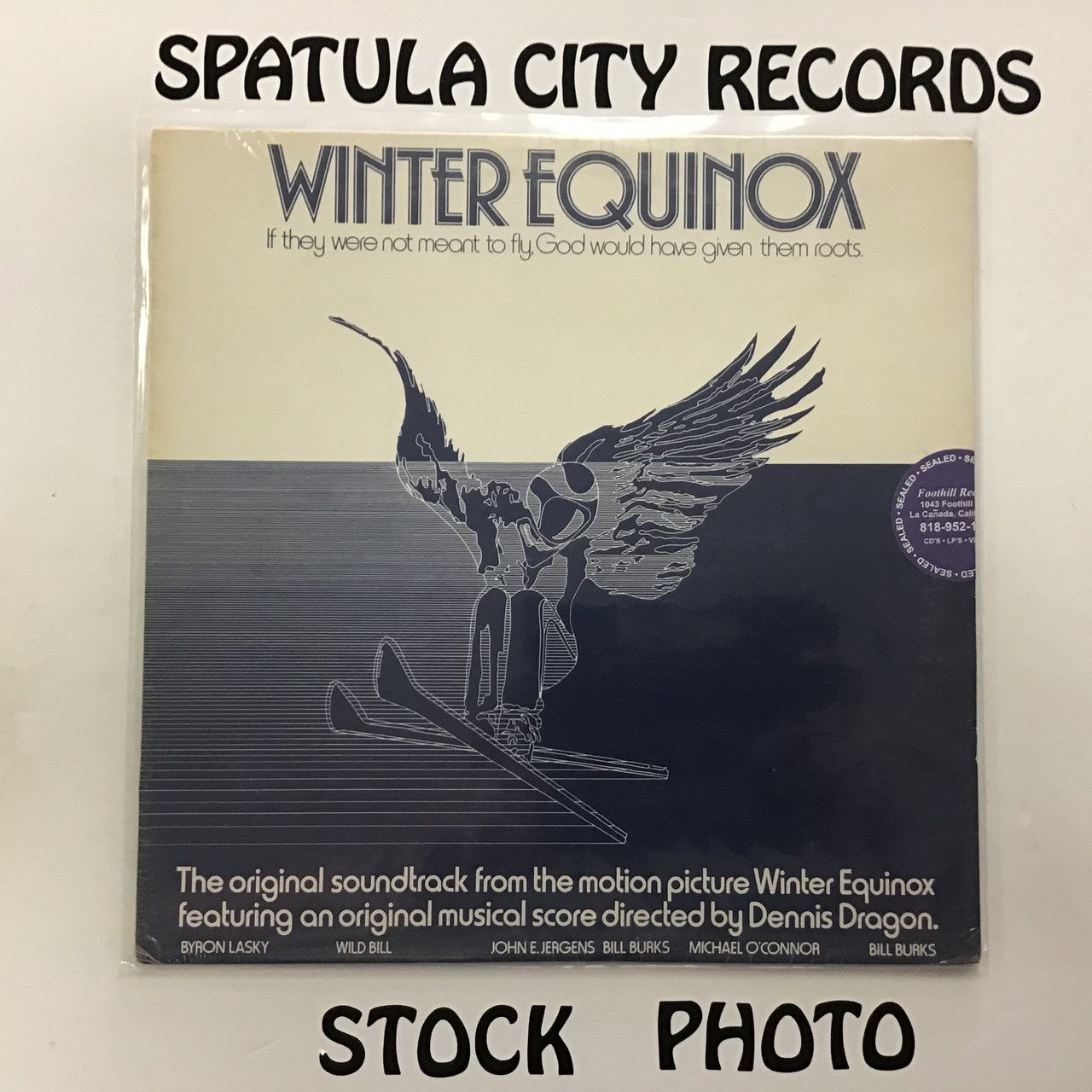 Dennis Dragon - Winter Equinox - soundtrack - SEALED - vinyl record LP