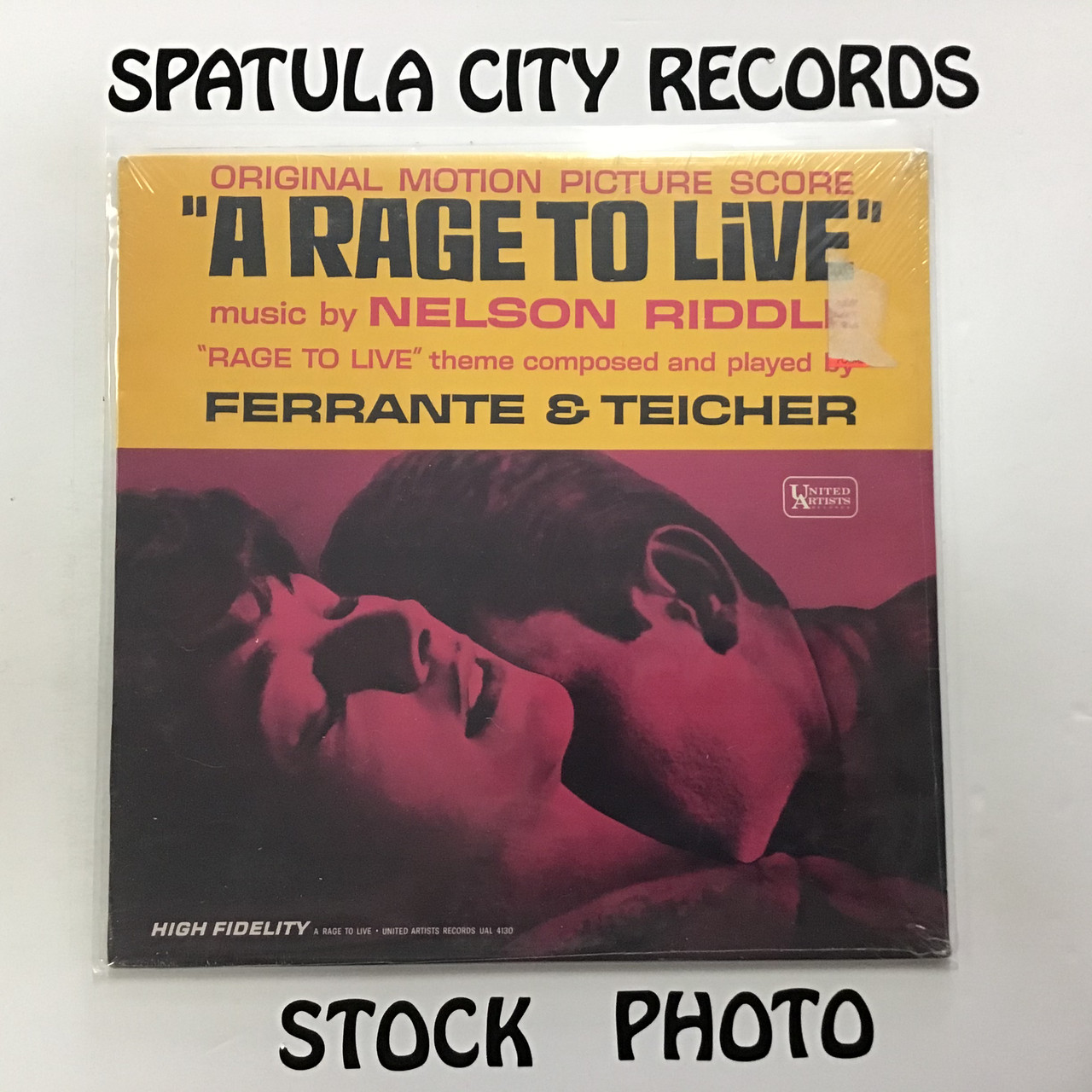Nelson Riddle/Ferrante and Teicher - A Rage to Live - soundtrack - MONO - SEALED - vinyl record LP