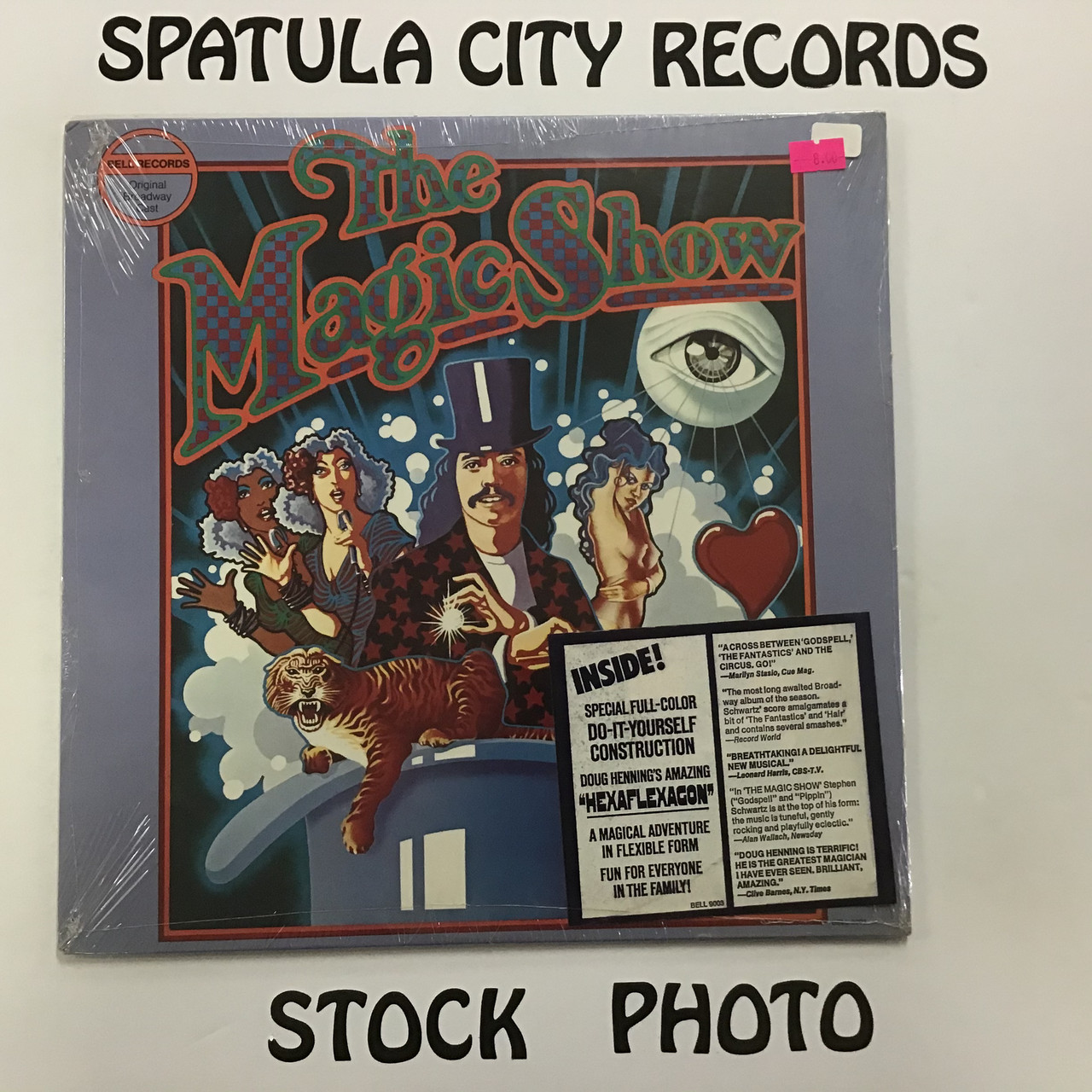 Stephen Schwartz - The Magic Show - soundtrack - SEALED - vinyl record LP