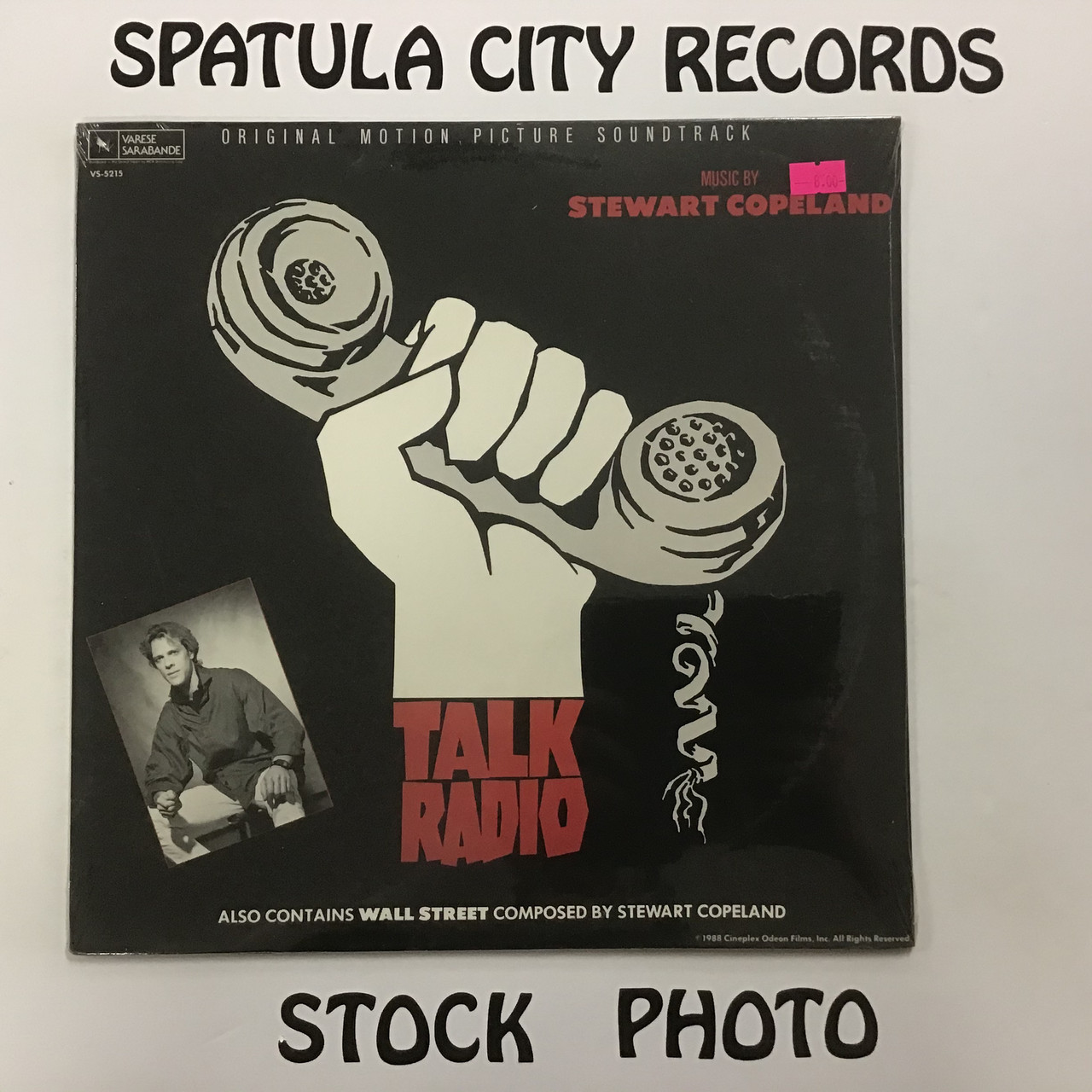 Stewart Copeland - Talk Radio/Wall Street - soundtrack - SEALED