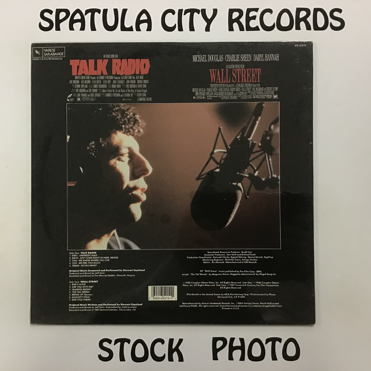 Stewart Copeland - Talk Radio/Wall Street - soundtrack - SEALED