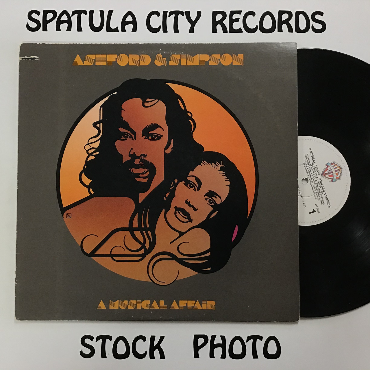 Ashford and Simpson - A Musical Affair - vinyl record LP
