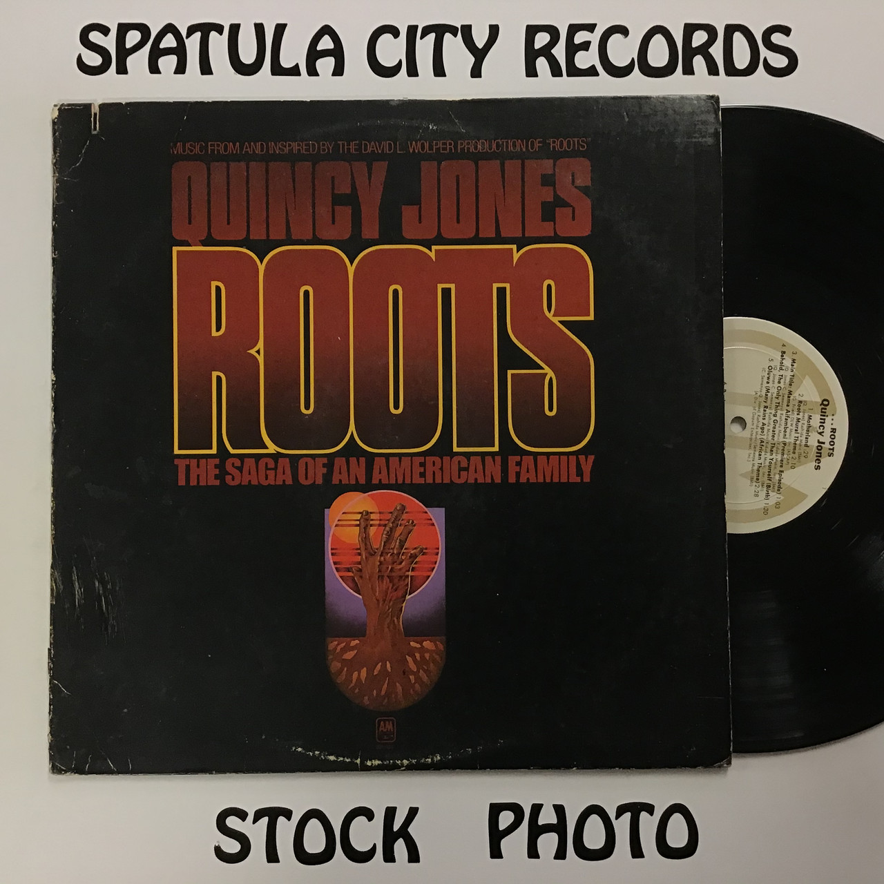 Quincy Jones - Roots - vinyl record LP
