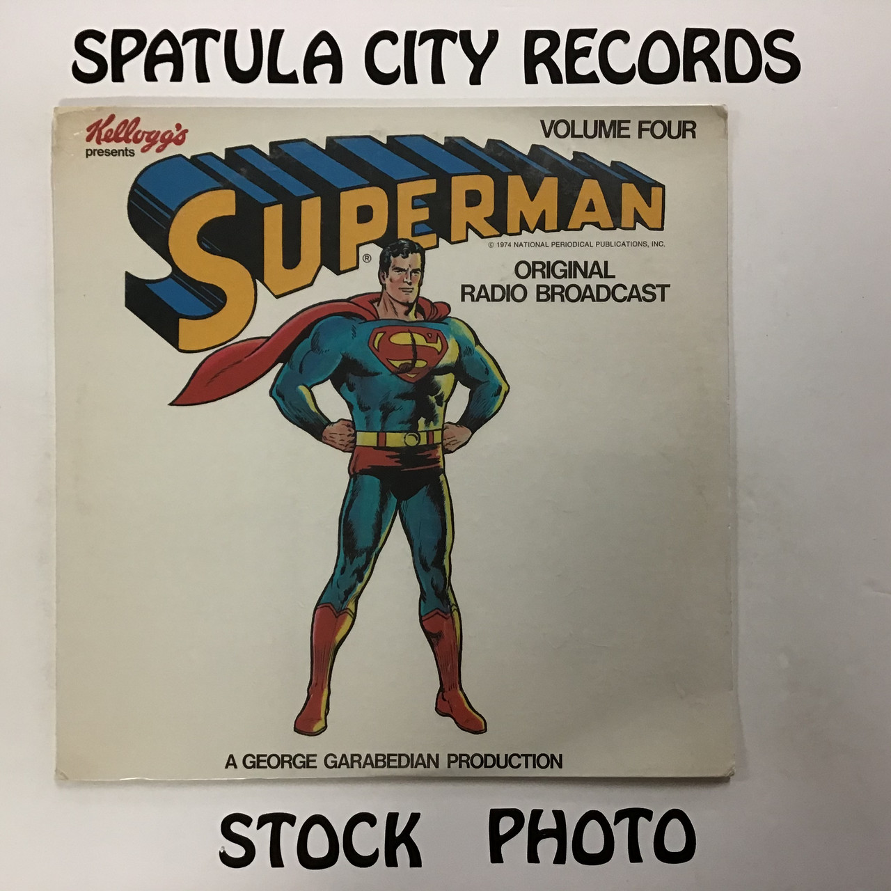 Superman - Superman Volume Four (original radio broadcast) - SEALED - vinyl record LP