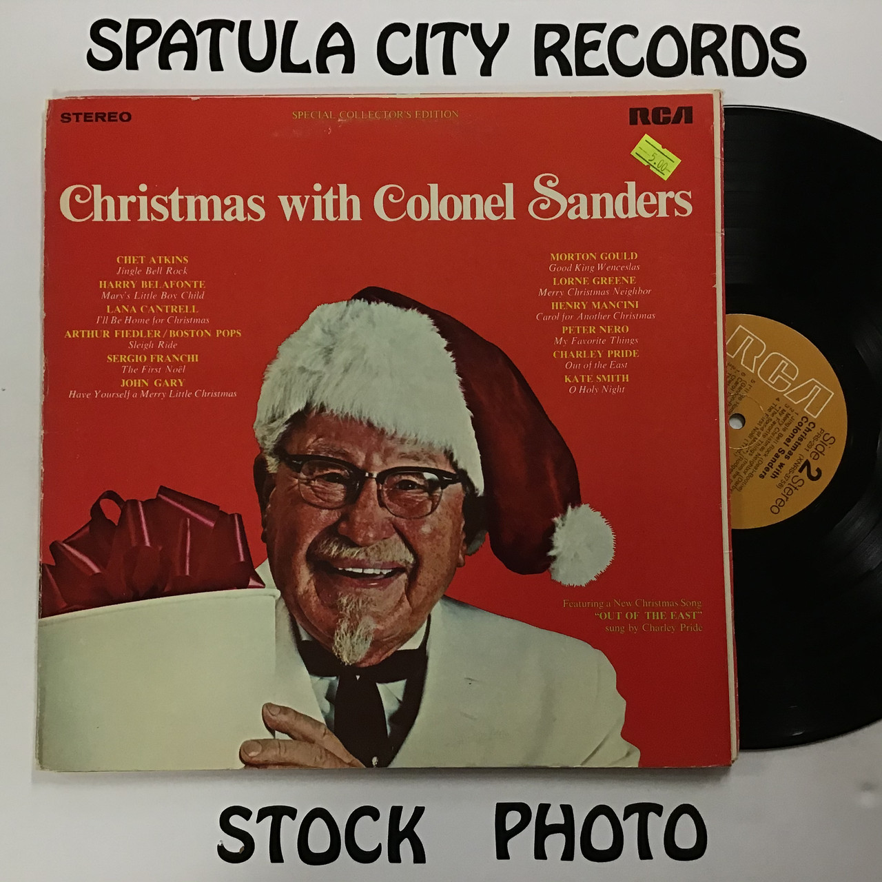 Christmas Caroling Colonel Sanders 2022 Christmas With Colonel Sanders - Compilation - Vinyl Record Lp