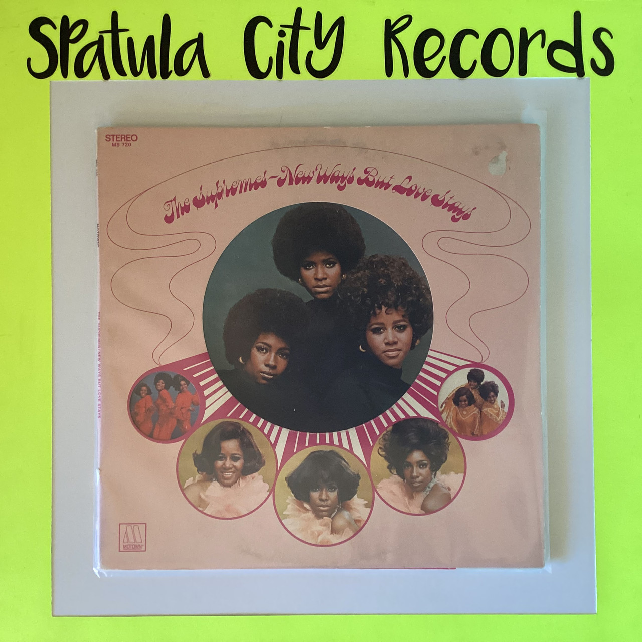 Diana Ross and the Supremes and the Temptations - On Broadway- WLP PROMO - vinyl record album LP