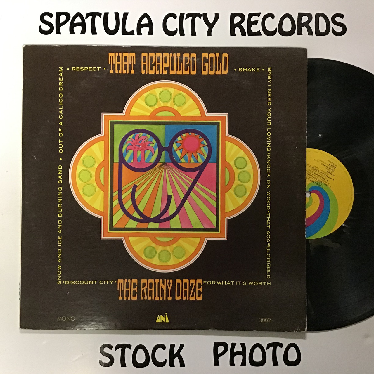 The Rainy Daze - The Acapulco Gold - MONO - vinyl record LP