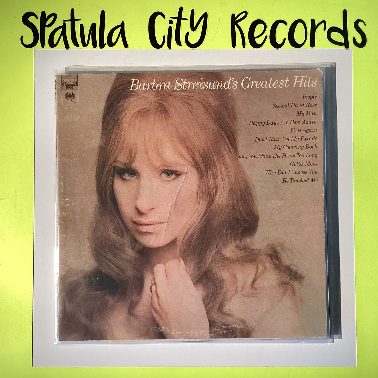 Barbra Streisand - Barbra Streisand's Greatest Hits  - vinyl record album LP
