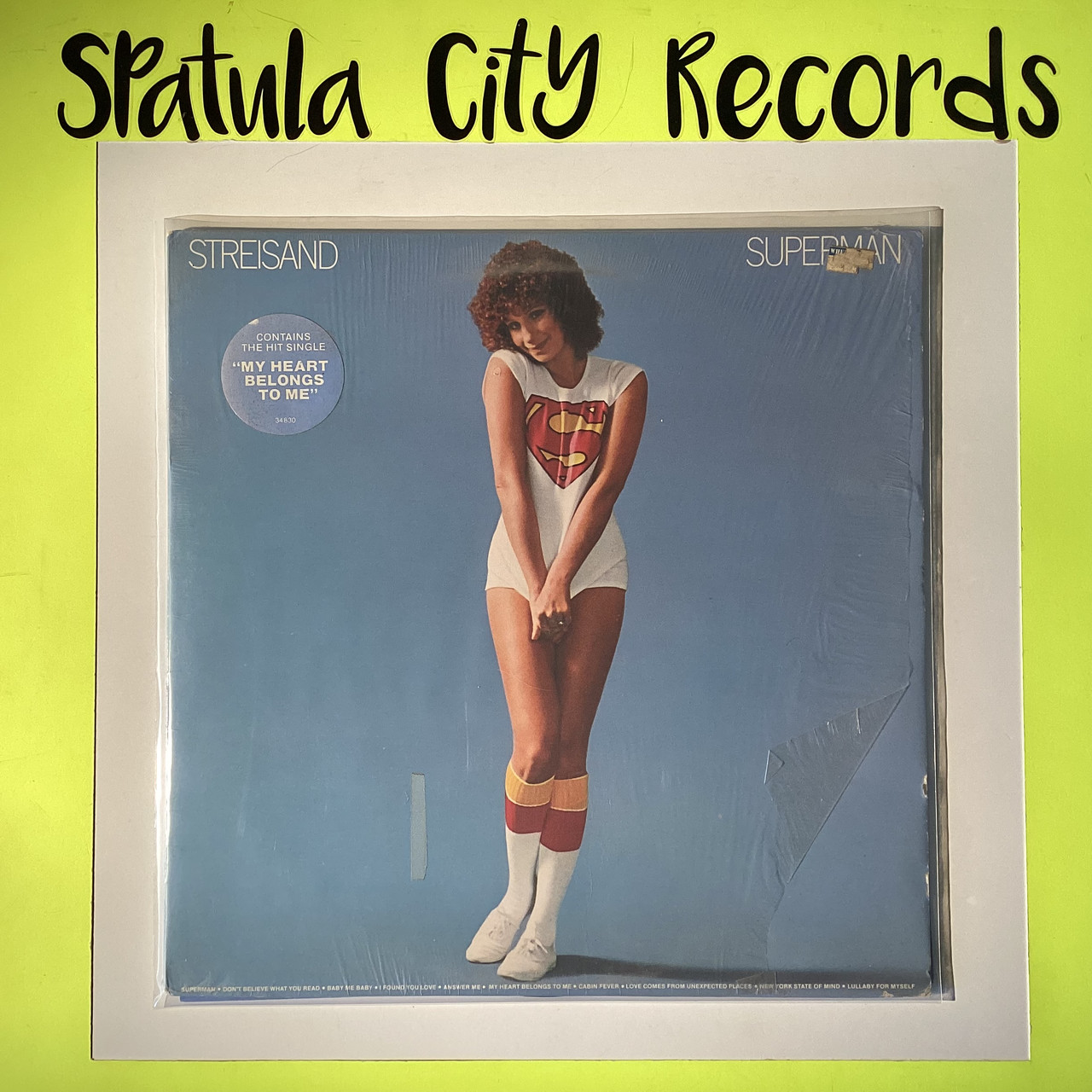 Barbra Streisand - Streisand Superman - vinyl record album LP