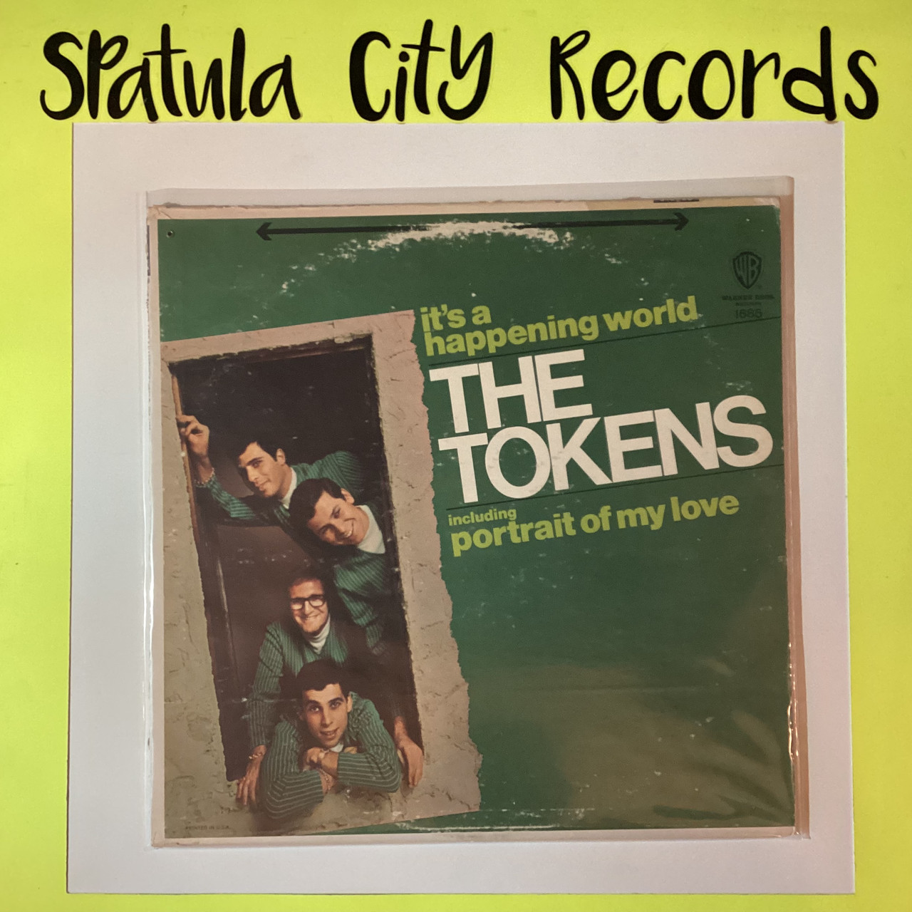 The Tokens - It's A Happening World  - vinyl record album  LP