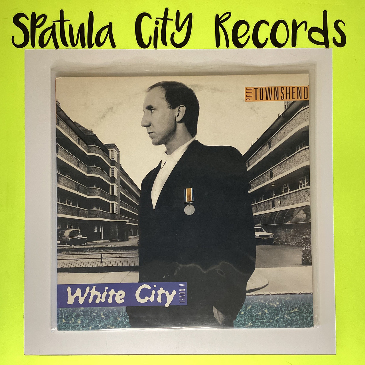Pete Townsend - White City A Novel - club copy - vinyl record album LP