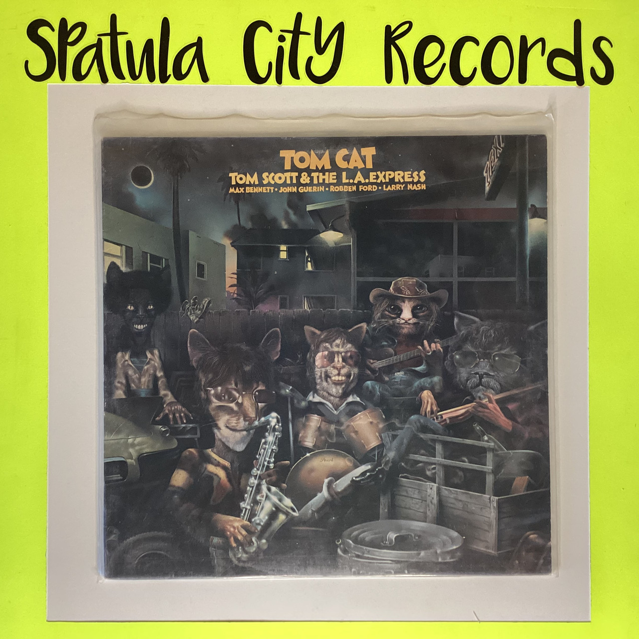 Tom Scott and The L.A. Express - Tom Cat - vinyl record album LP