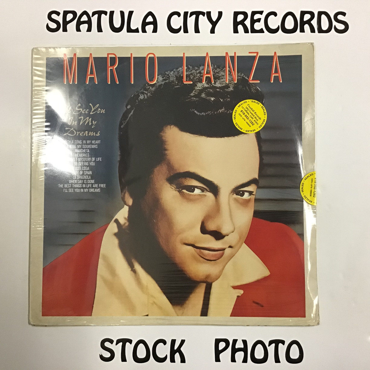 Mario Lanza - I'll See You in My Dreams - SEALED - IMPORT - MONO - vinyl record LP
