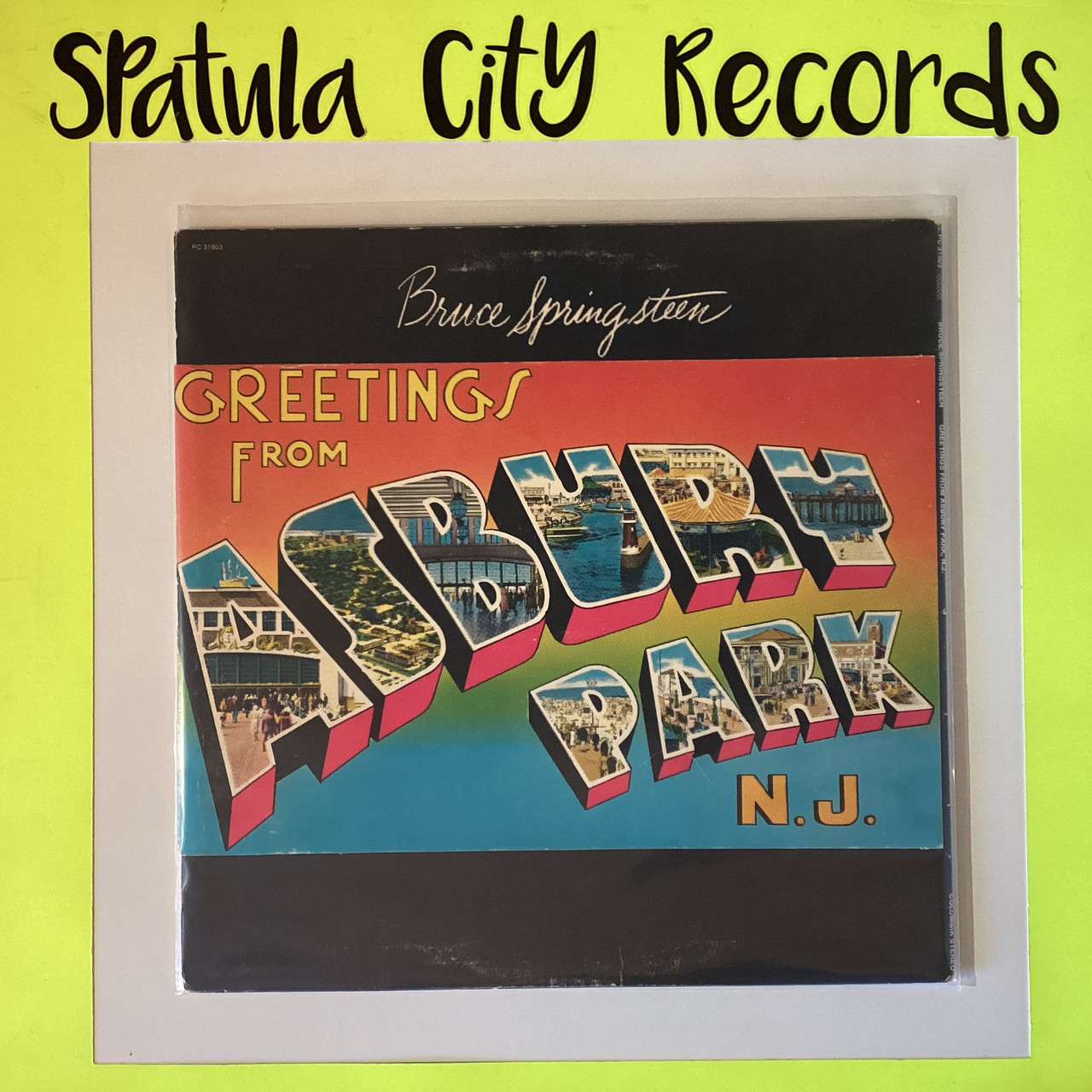 Bruce Springsteen - Greetings from Asbury Park, N.J. - vinyl record album LP