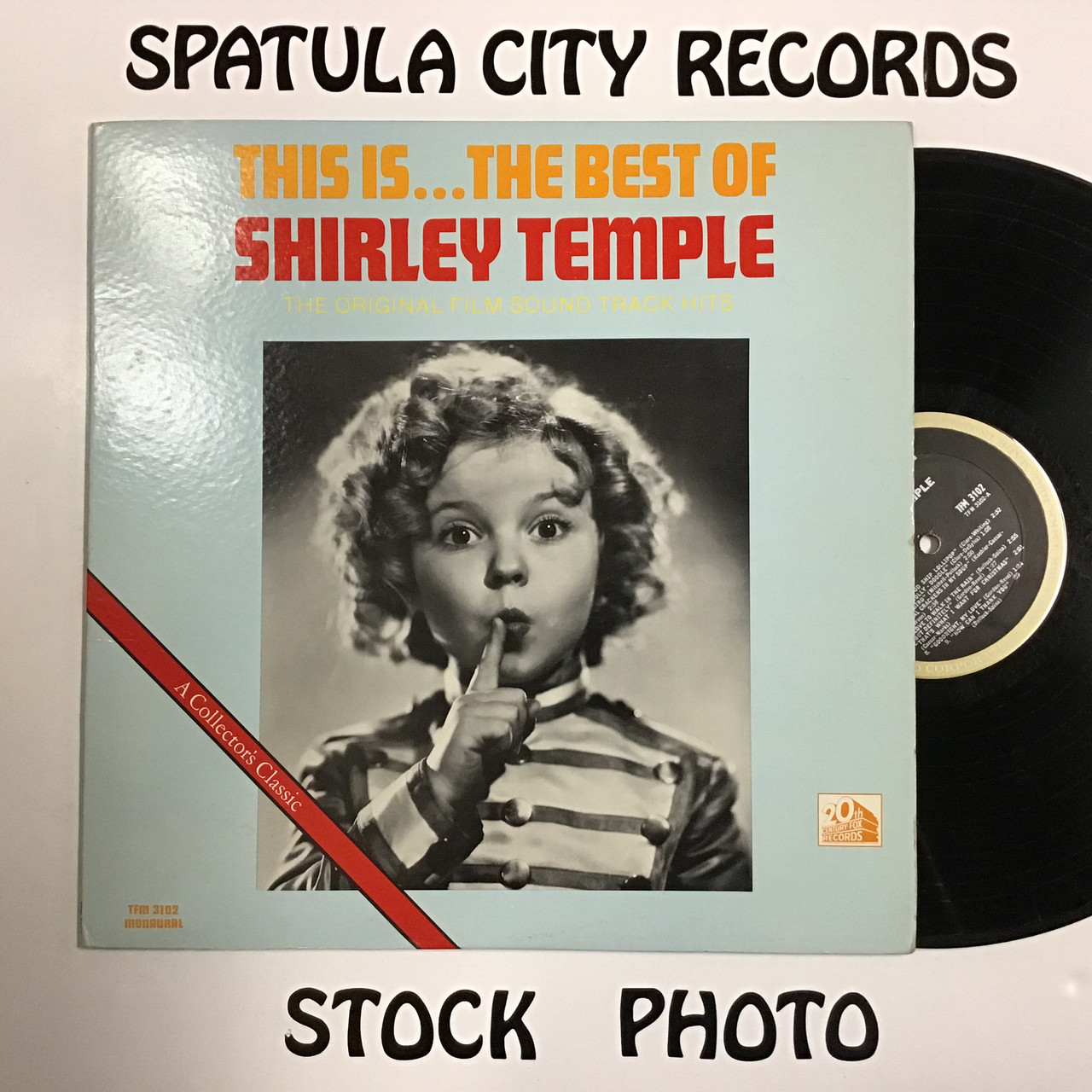 Shirley Temple - This is the Very Best of Shirley Temple - soundtrack - vinyl record LP