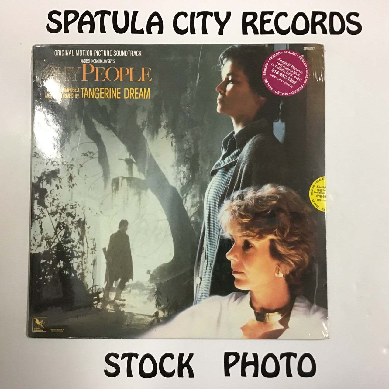 Tangerine Dream - Shy People - soundtrack - SEALED - vinyl record LP