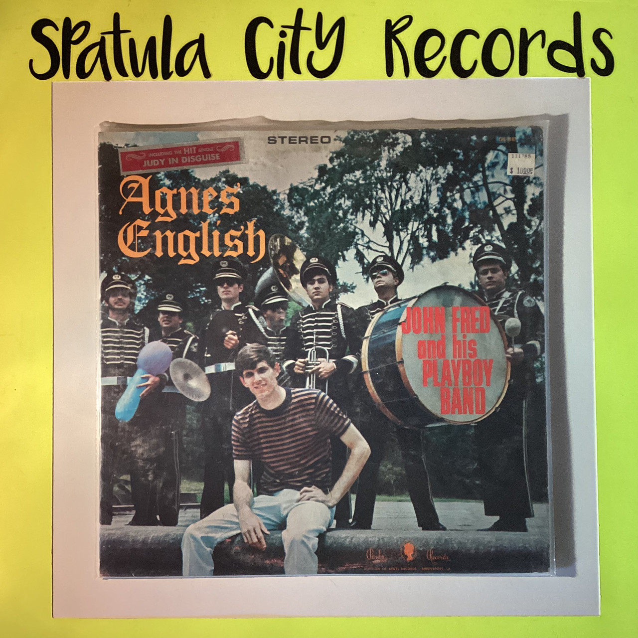 John Fred and His Playboy Band - Agnes English - vinyl record album LP