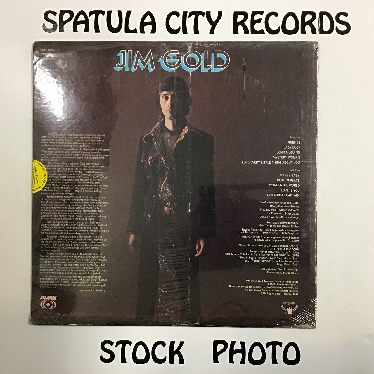 Gallery featuring Jim Gold - Gallery featuring Jim Gold - SEALED - vinyl record LP