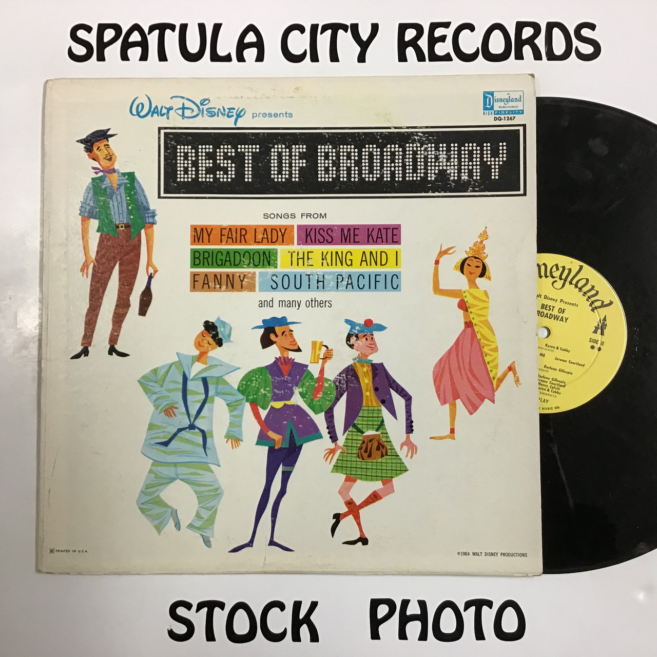 Walt Disney Presents The Best of Broadway - compilation - vinyl record LP