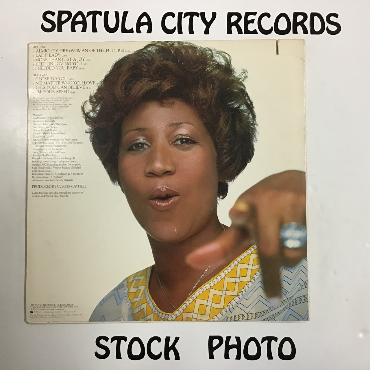 Curtis Mayfield Aretha Franklin レコードセット - 洋楽