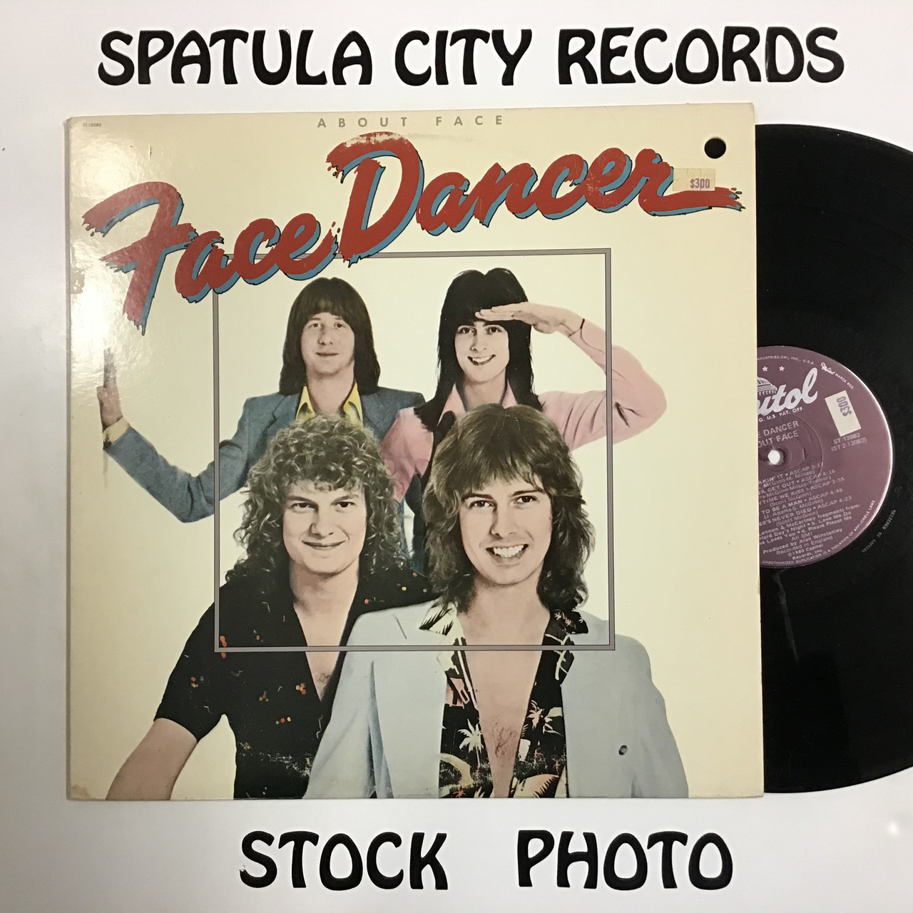 Face Dancer - About Face - vinyl record LP