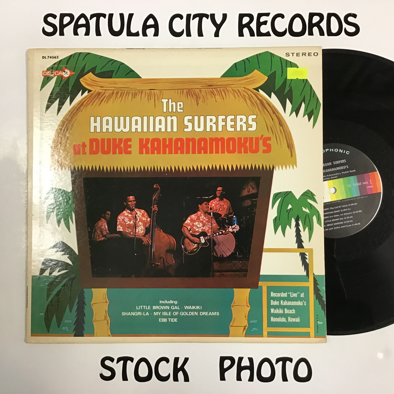 Hawaiian Surfers, The - The Hawaiian Surfers at Duke Kahanamoku's - vinyl record LP
