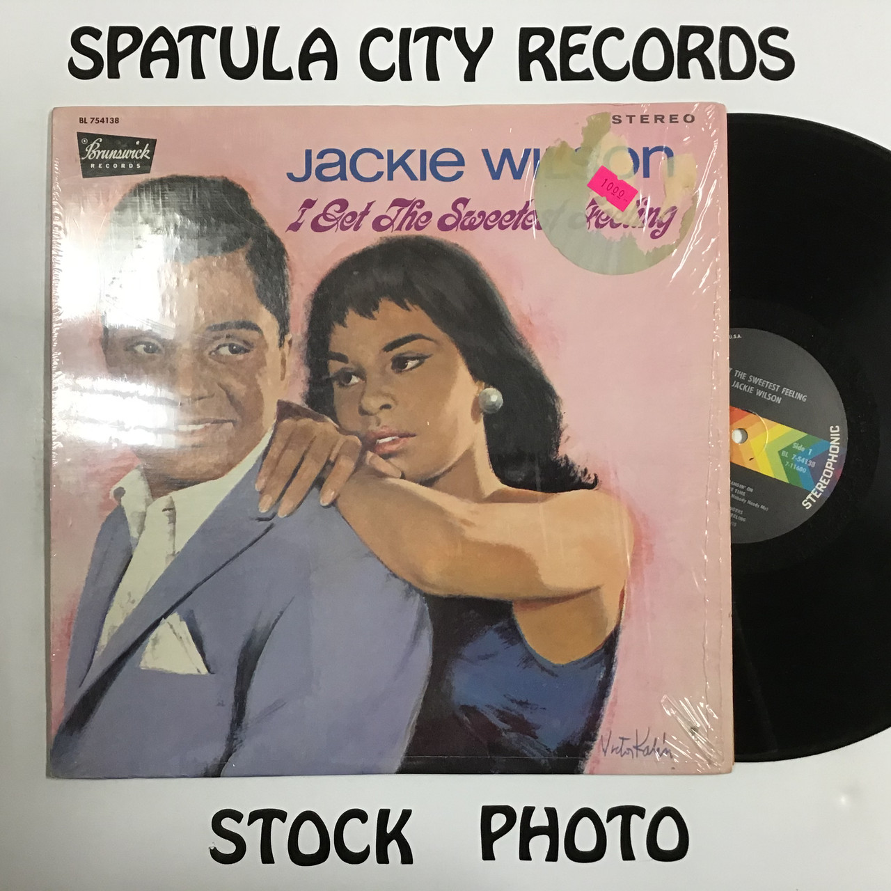 Jackie Wilson - I Get the Sweetest Feeling - vinyl record LP