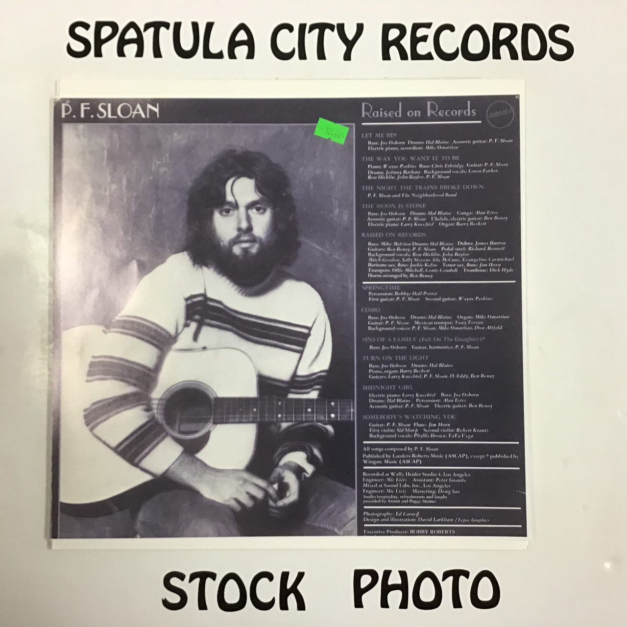 P.F. Sloan - Raised on Records - vinyl record LP