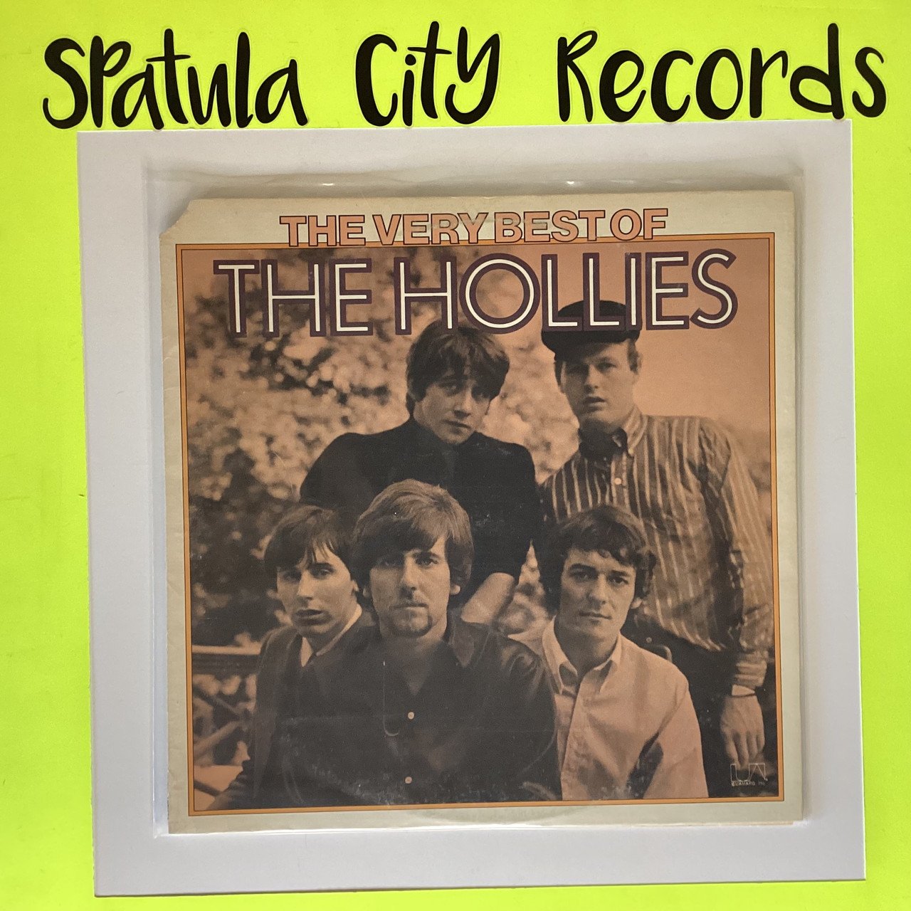 The Hollies - The Very Best of The Hollies - vinyl record album LP