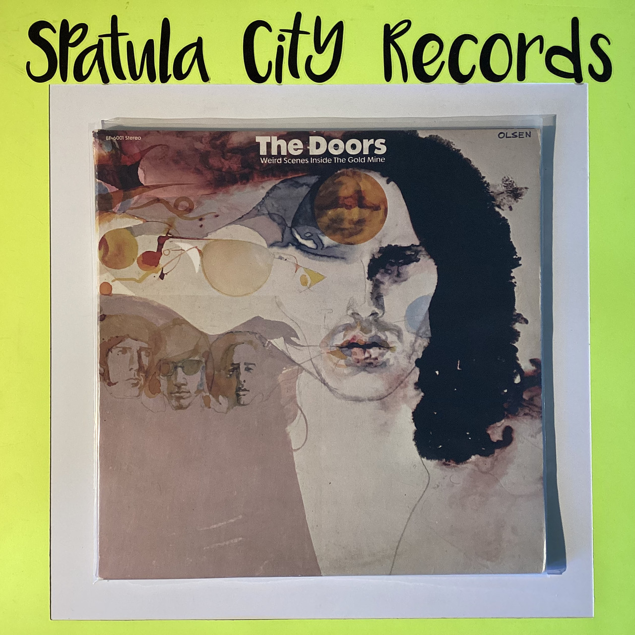 The Doors - Weird Scenes Inside the Gold Mine - double vinyl record album LP