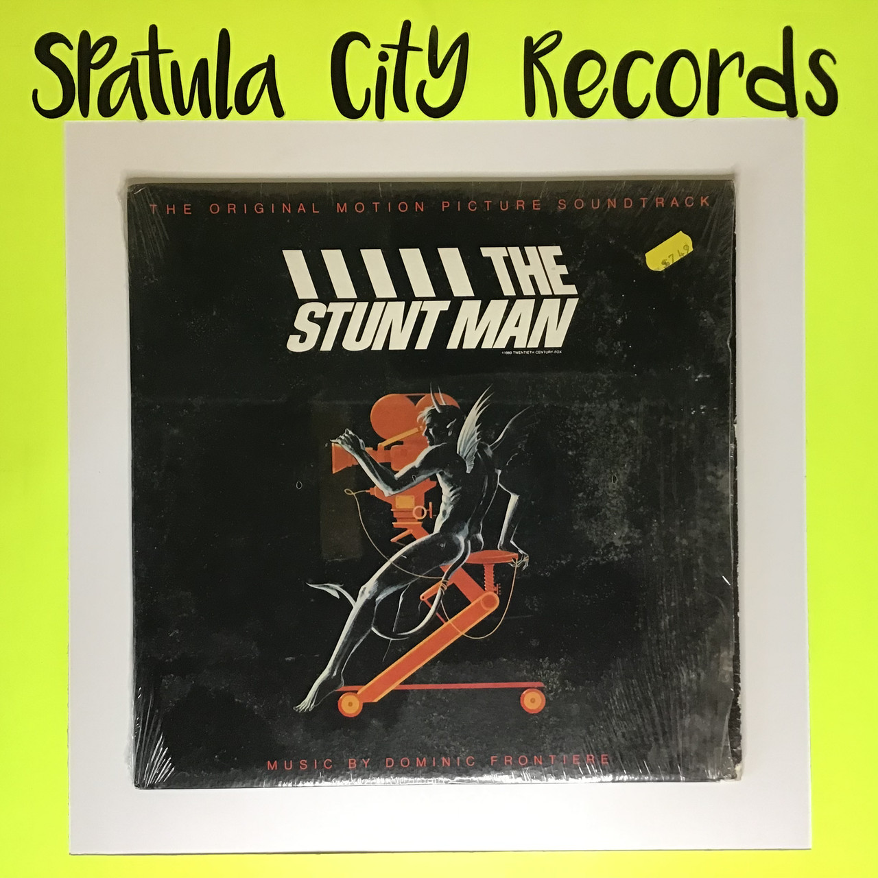 Dominic Frontiere - The Stunt Man - soundtrack - vinyl record album LP