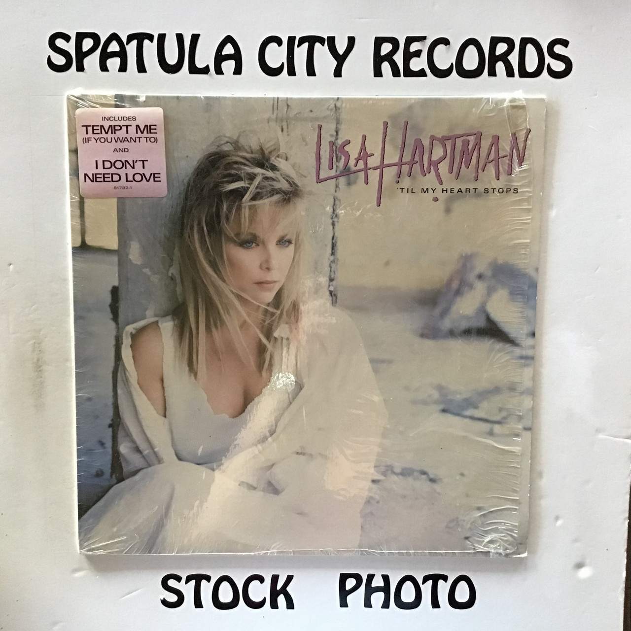 Lisa Hartman - 'Til My Heart Stops - vinyl record LP