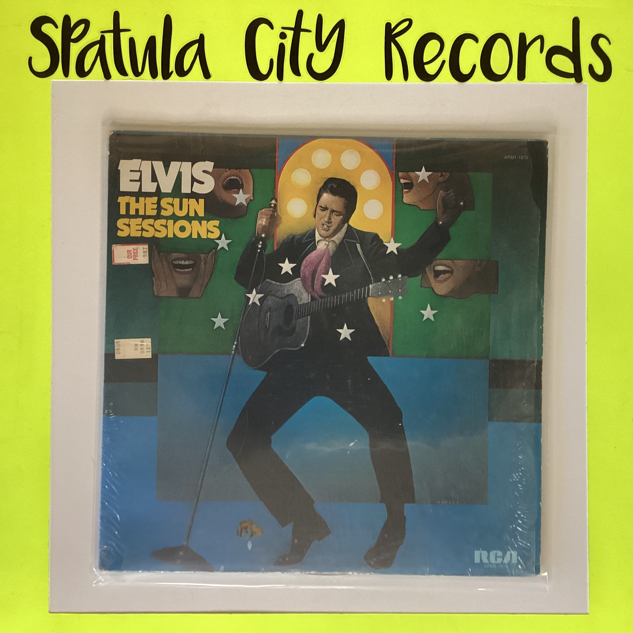 Elvis Presley - The Sun Sessions - MONO - vinyl record album LP