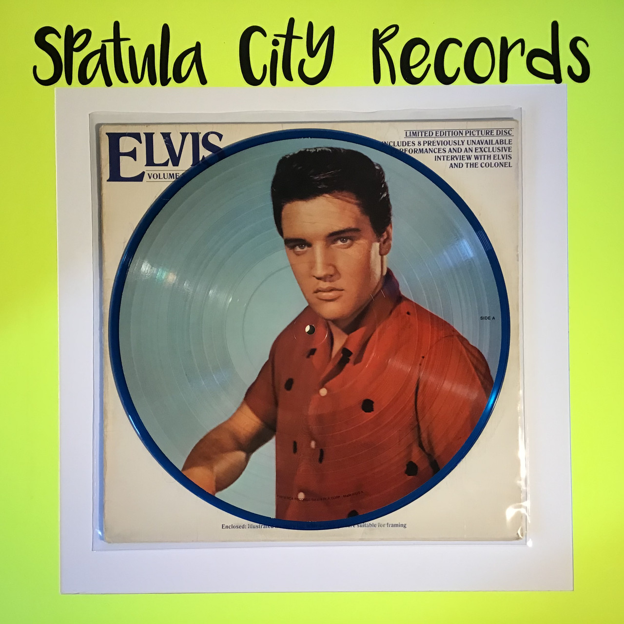 Elvis Presley - A Legendary Performer Volume 3 - PICTURE DISC ...