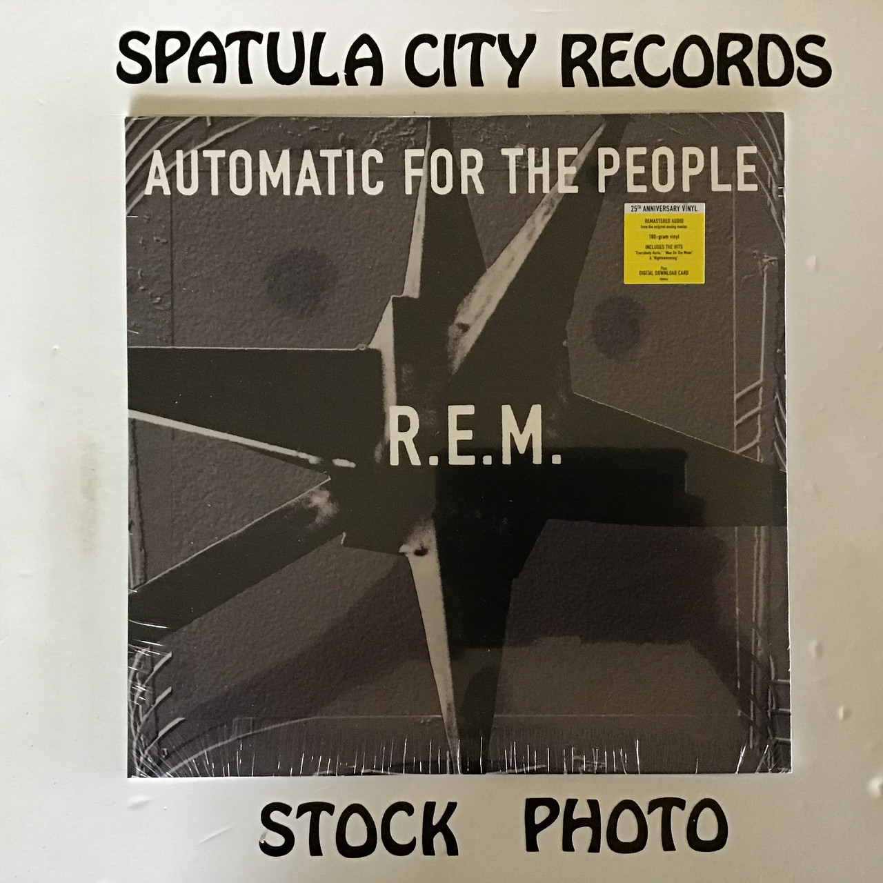 R.E.M. REM - Automatic for the People - SEALED 25th Anniversary Re-issue -  vinyl record album LP